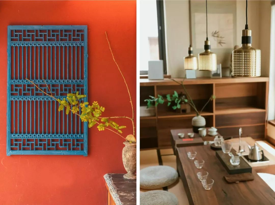 秋日河畔画中小镇，隐于茶园流水，山水间三店新开旅居吃茶慢生活