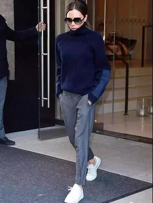 贝嫂2021年穿搭,45岁贝嫂气场太强