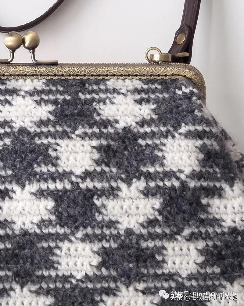 二十多款时尚的钩针包包图解,最新款的包包钩针图解