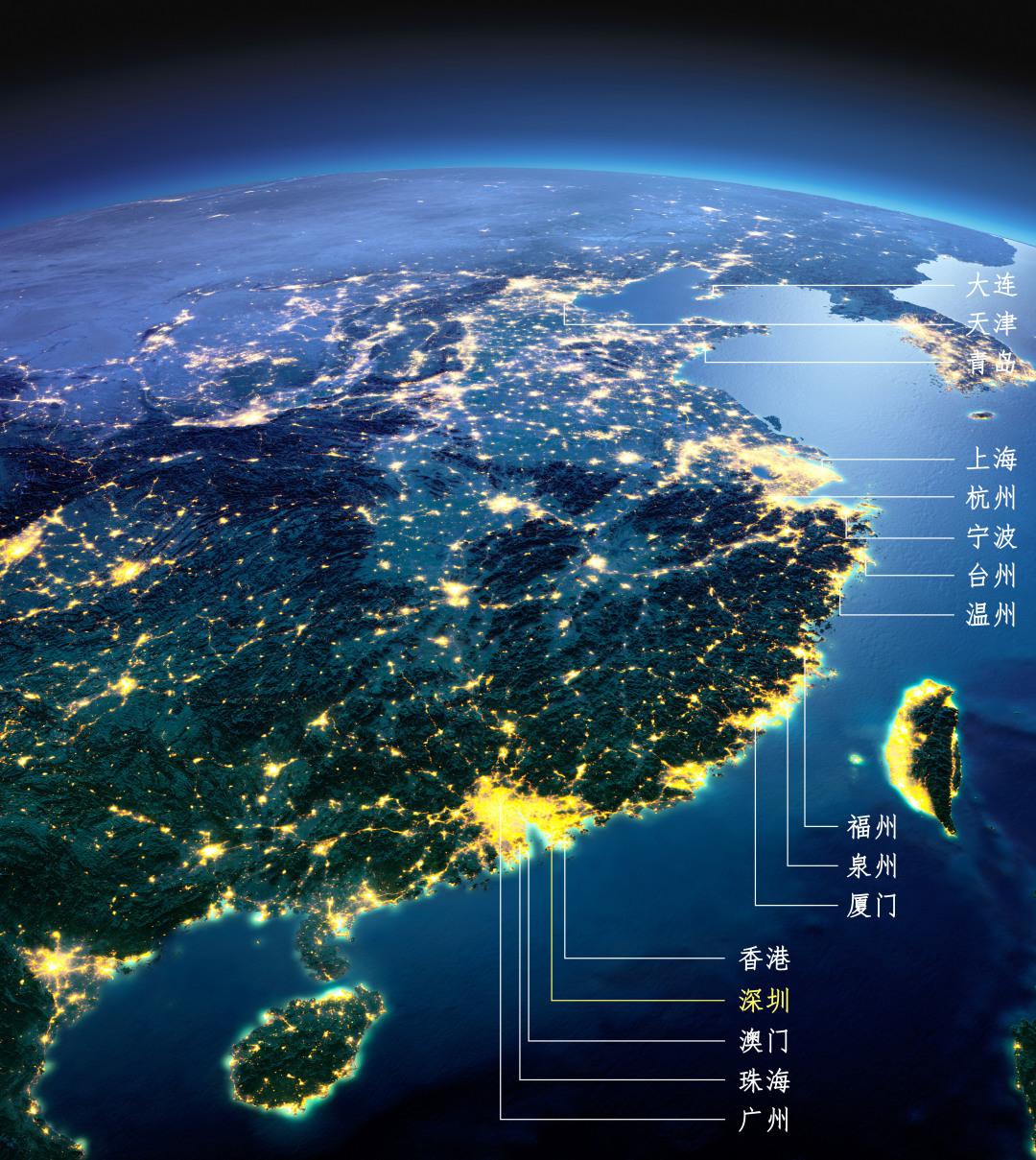 深圳知识局,深圳的中心是哪个区