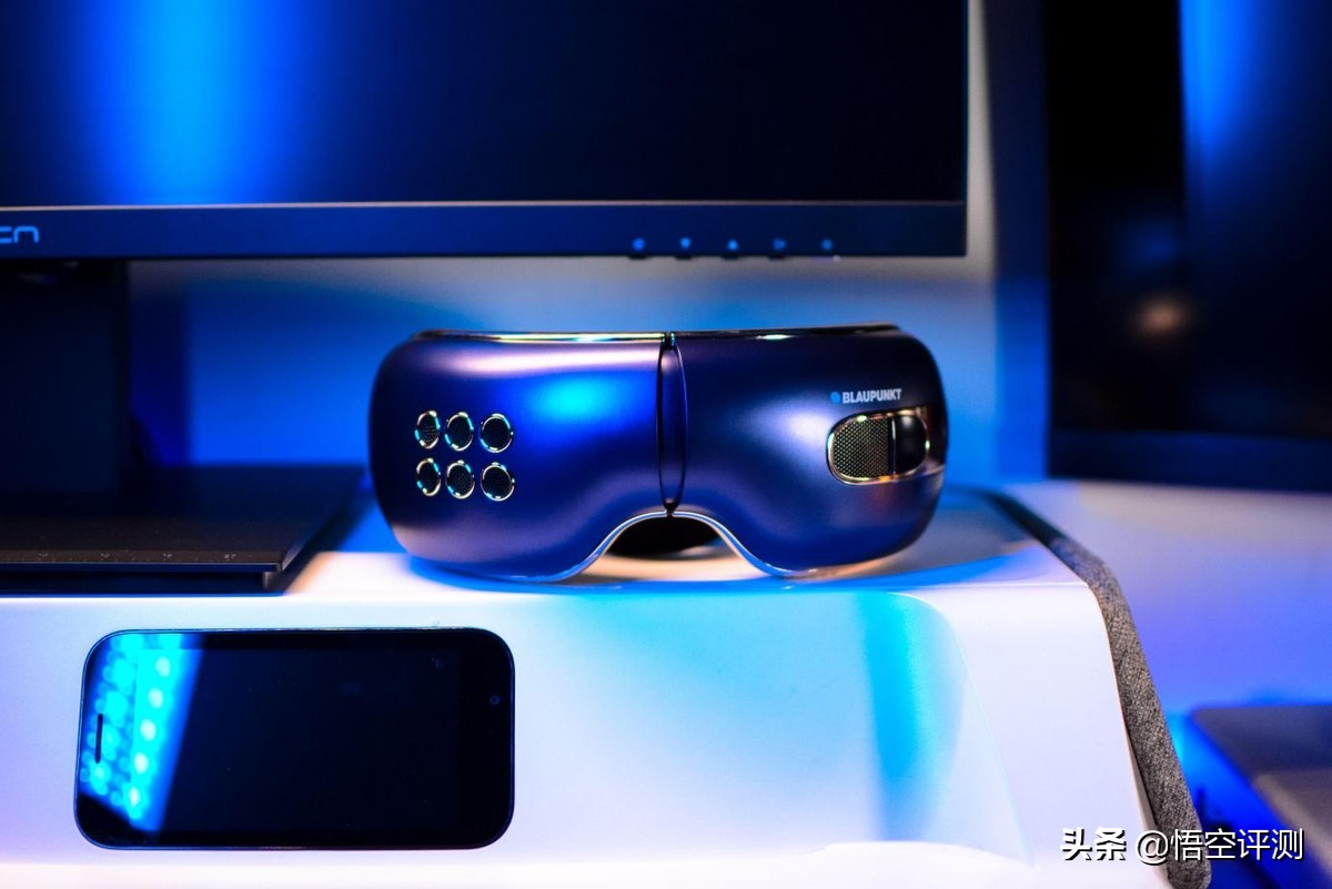 给眼睛做个spa放松放松,蓝宝骨传导护眼仪测评