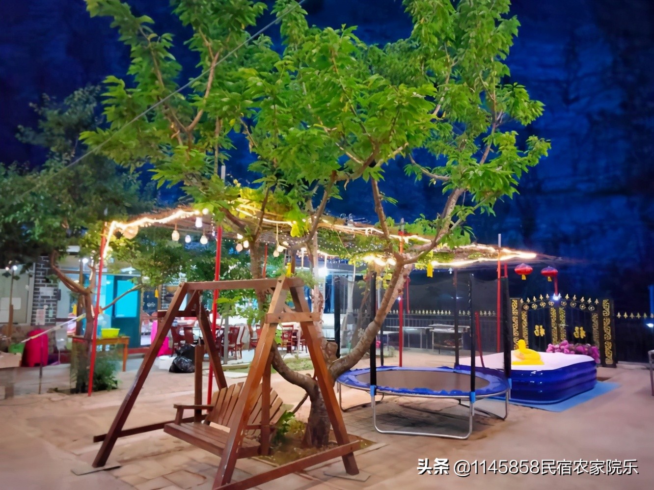 密云吉祥小寨,捧河湾风景区农家院