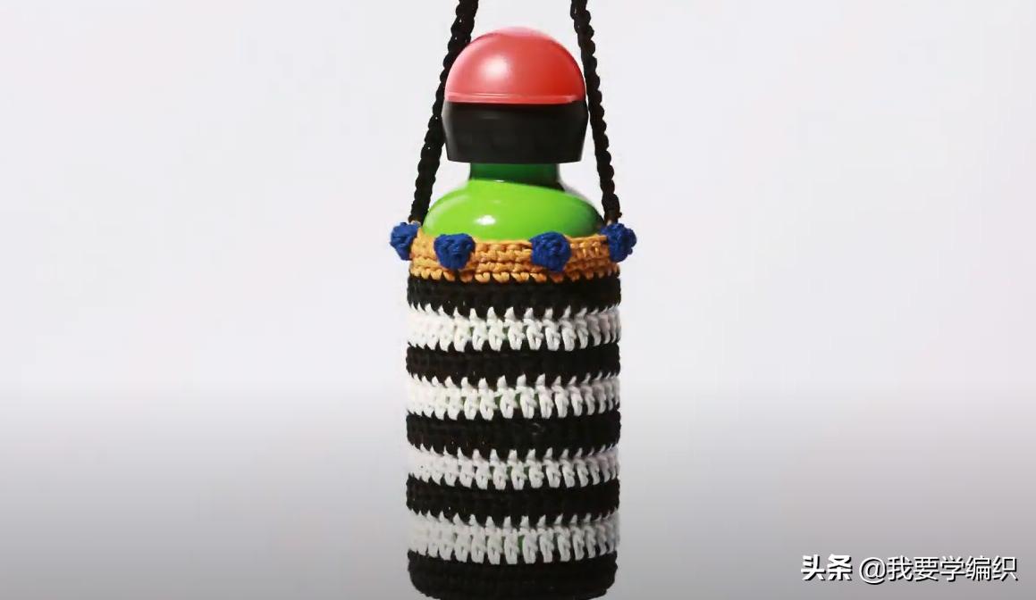 实心杯子套教程,大肚杯水杯套教程100种