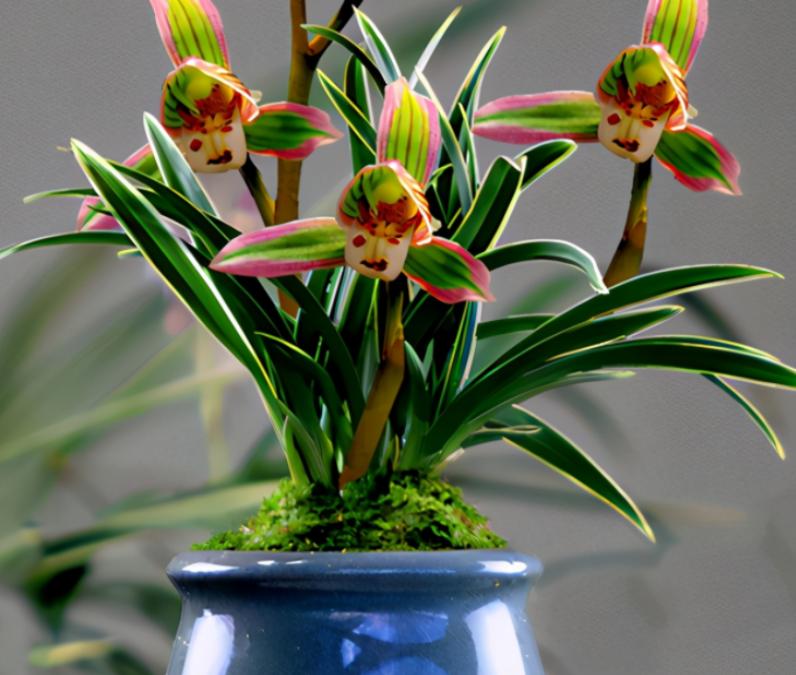 矮种建兰帝王妃开什么花,建兰帝王妃的种植方法