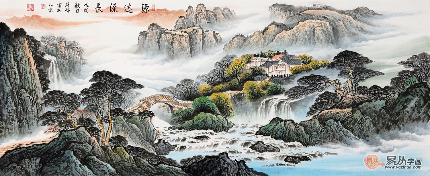 这四款家居装饰画挂家越看越好看,客厅墙壁装饰画高级感