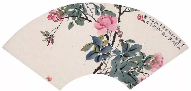 他45岁之前以临摹为主，46岁后创作即达高峰