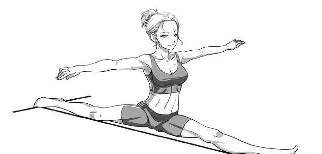 初学抻筋的方法,古法拉筋动作