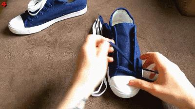 骑士靴鞋带系法杨幂,杨幂同款鞋子鞋带怎么系