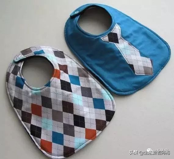 1-3岁宝宝专用围兜有袖子,宝宝布兜制作方法