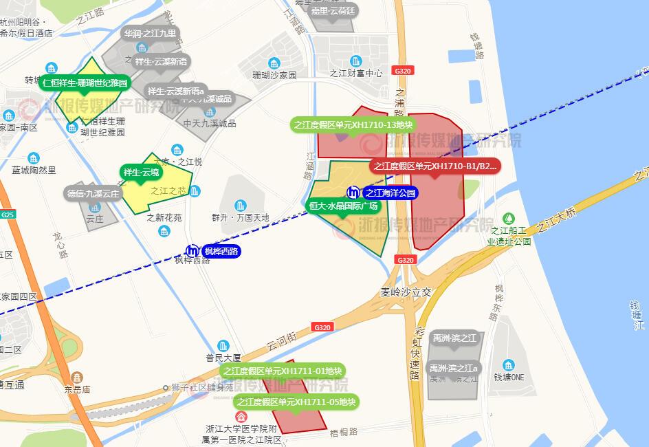 杭州之江蚂蚁地块,蚂蚁集团之江地块在哪里