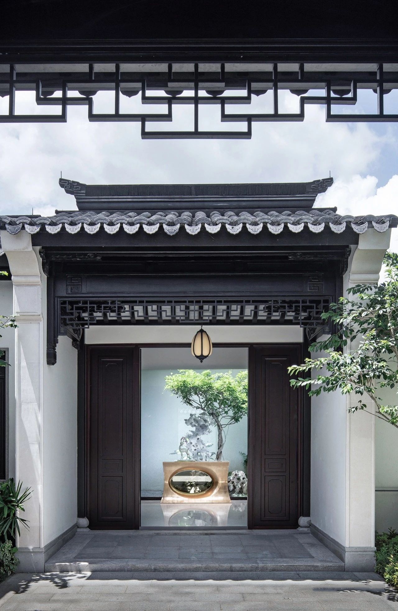 晒晒别墅,十大豪宅庭院