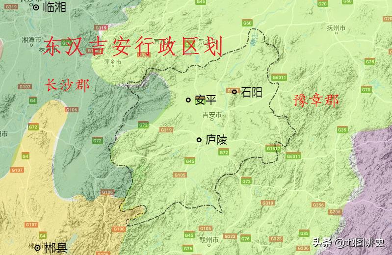 吉安行政区划图变化,吉安行政区划调整最新消息
