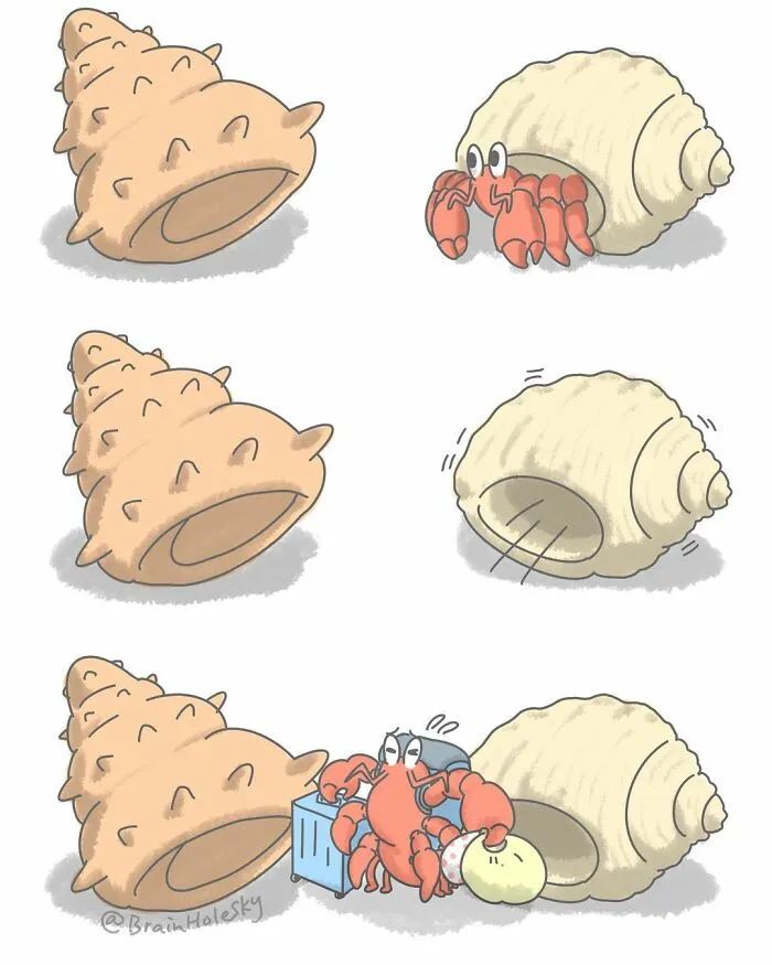 幽默四格漫画100幅图,20幅幽默的漫画