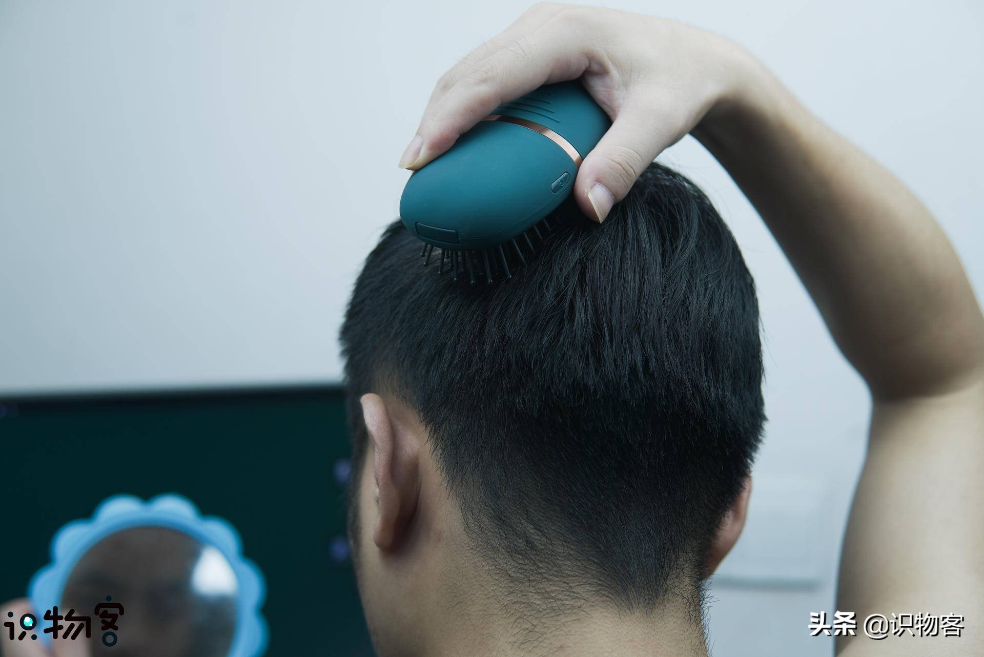 告别毛躁不刺激碎发神器,须眉mini负离子护发吹风机