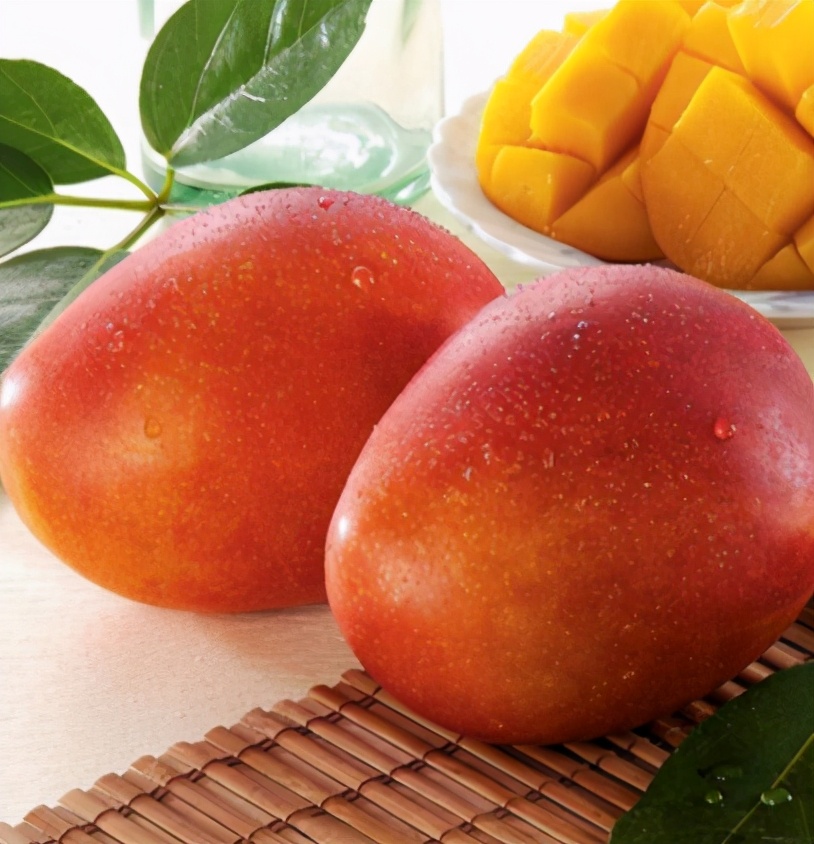 「吃芒果治愈不开心」带有阳光味道的芒果，你怎么能错过