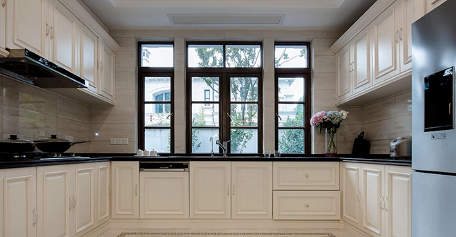 中式装修的厨房设计,中式装修的最美厨房设计效果图