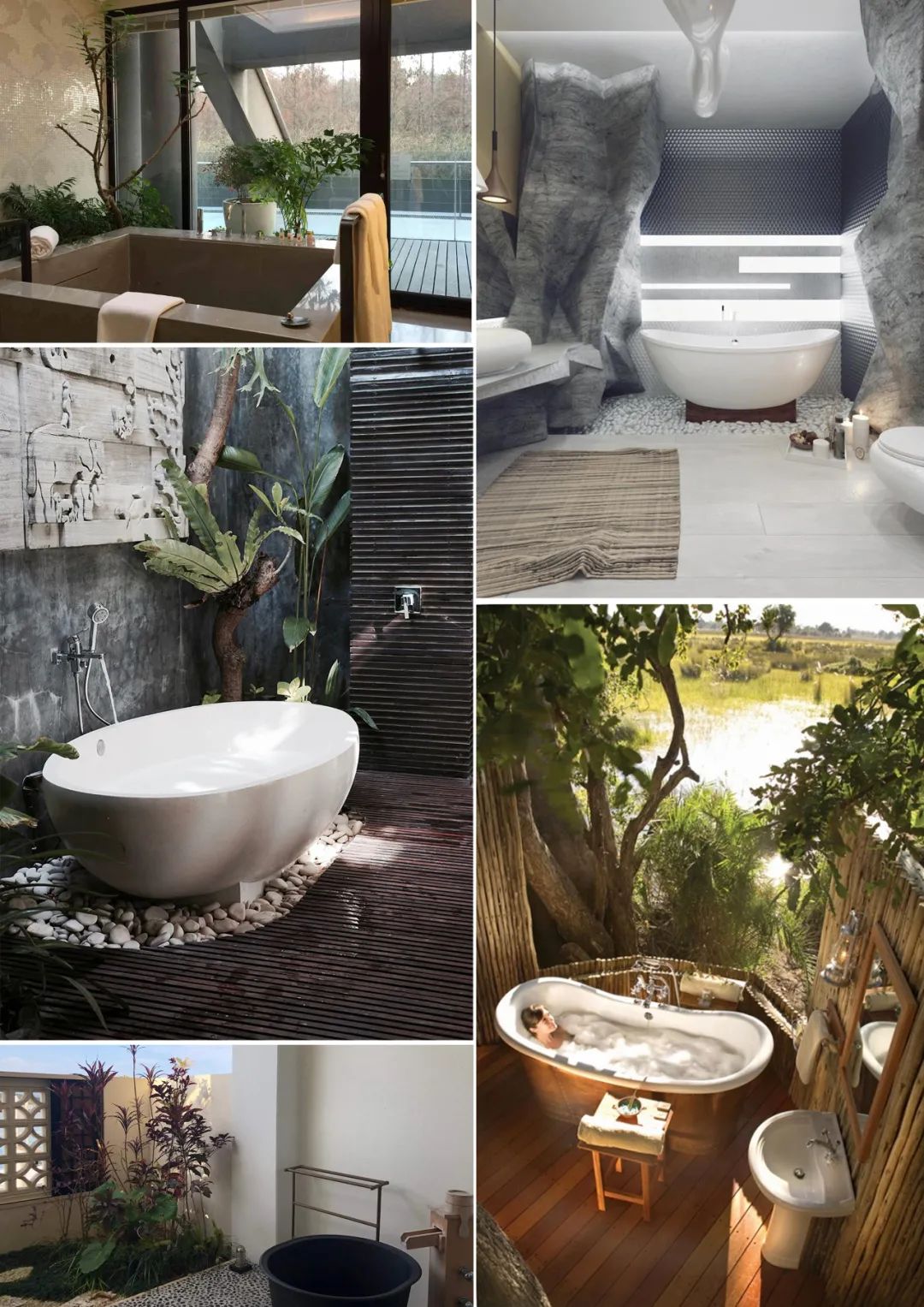 私家花园景观含鱼池设计,浴室设计放衣服