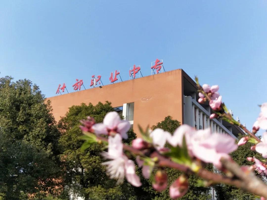 我把德阳市的校园春天寄给你