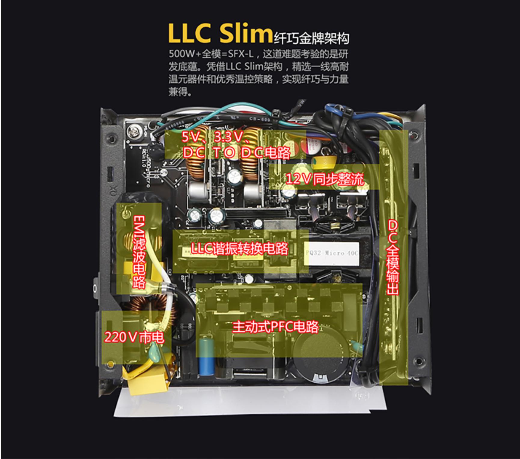 鑫谷gp600g电源爱国跟黑金版区别,itx电源推荐650w