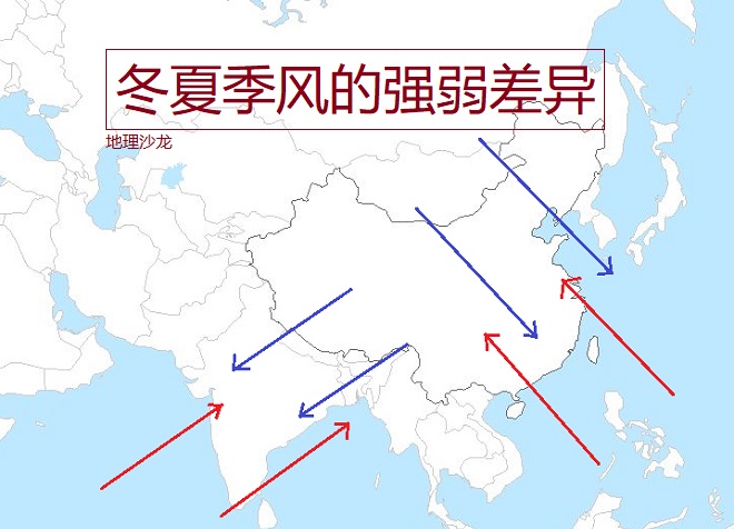 印度和中国的季节差异,印度和我国自然条件对比