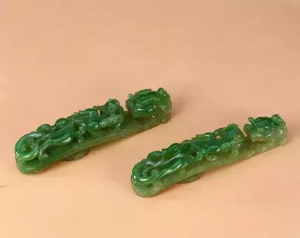 故宫博物院收藏的三彩翡翠,故宫翡翠玉石图片大全欣赏