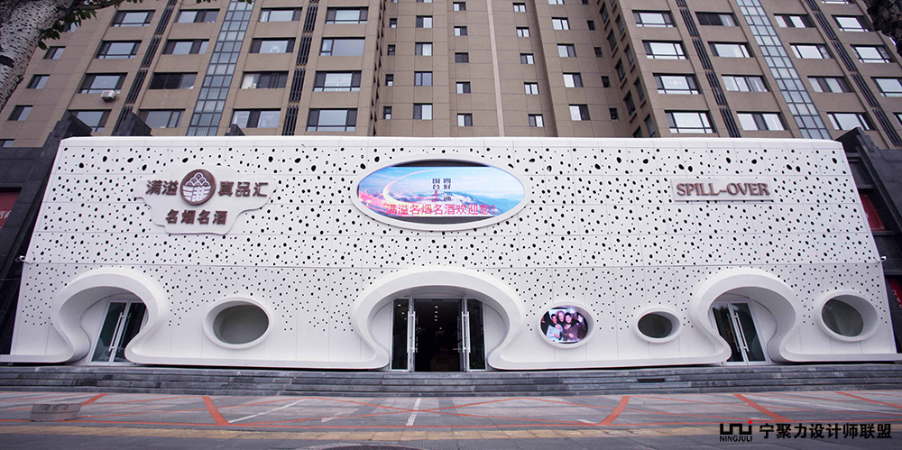 24年回头率超高的门头颜色,这些看着有逼格的设计