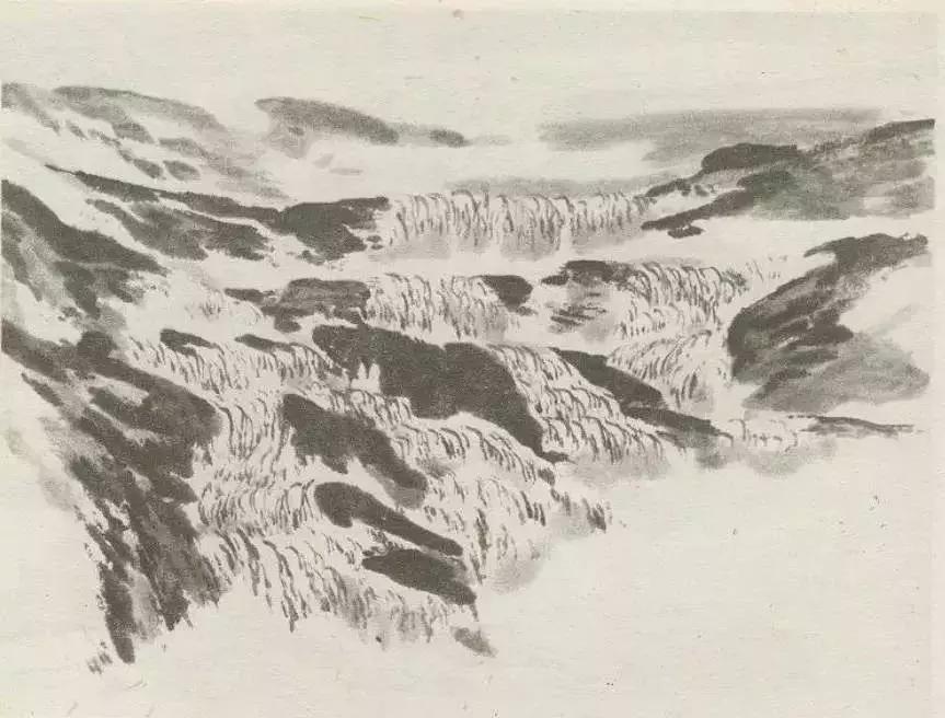 中国画技法入门怎样画水,画水中国画