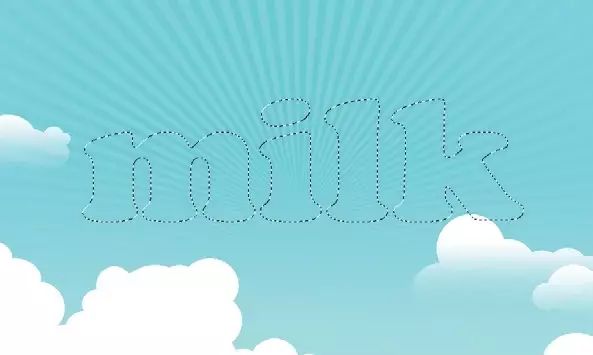 新手入门用ps制作简单的牛奶字,ps做牛奶肌教程