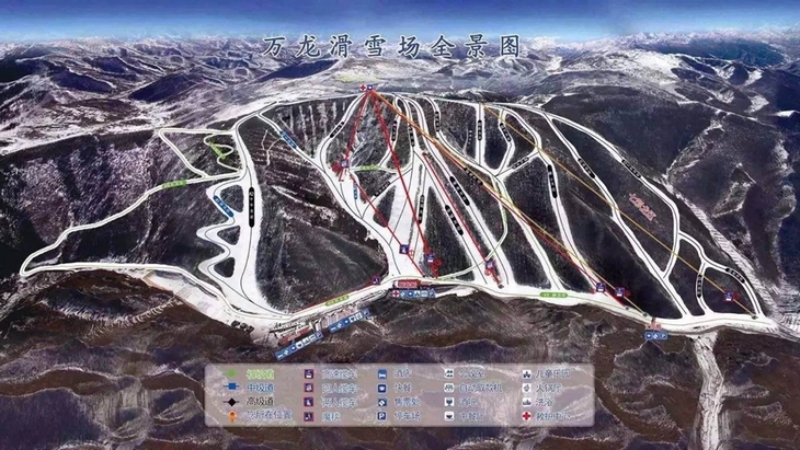 崇礼万龙滑雪场只滑雪多少钱,万龙滑雪场滑雪教学