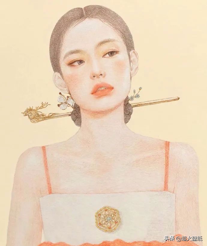 韩国高颜值小姐姐学了6年的绘画,却治愈了全网18万粉丝