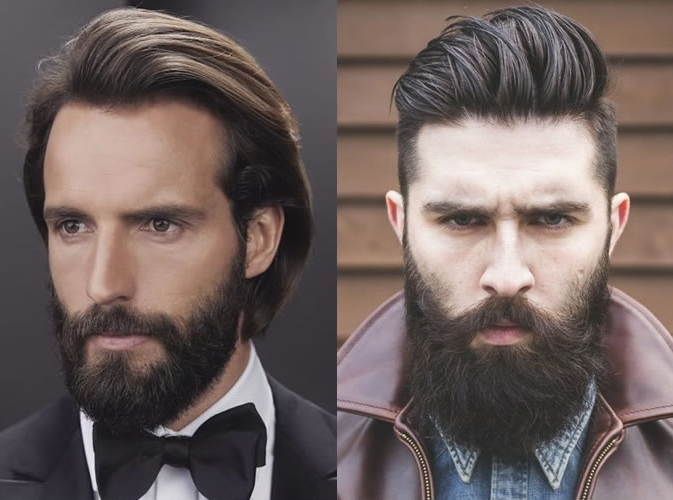 硬汉施瓦辛格帅气出场,男士硬汉络腮胡造型