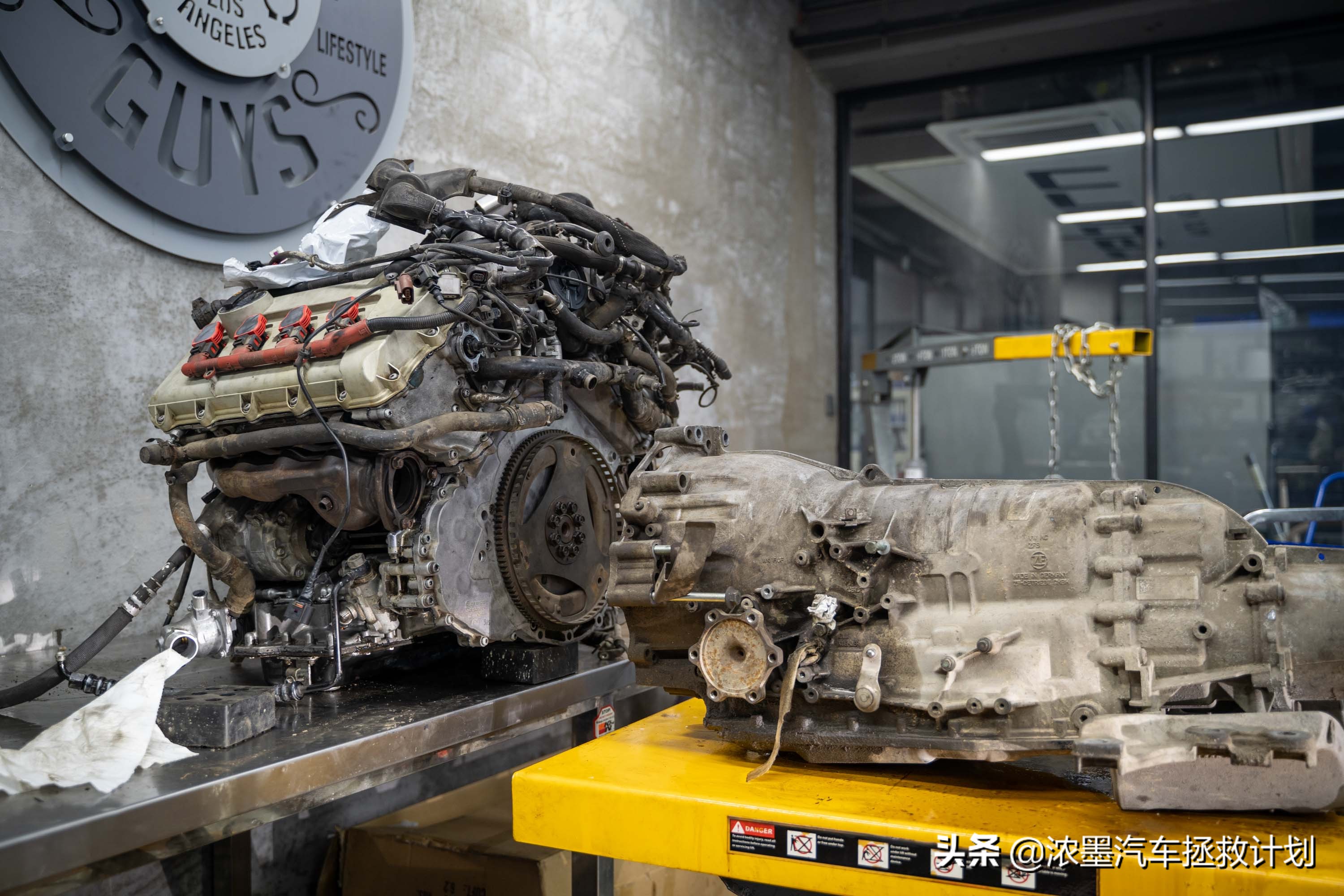 奥迪a6发动机大修全过程,翻新奥迪a6大修发动机