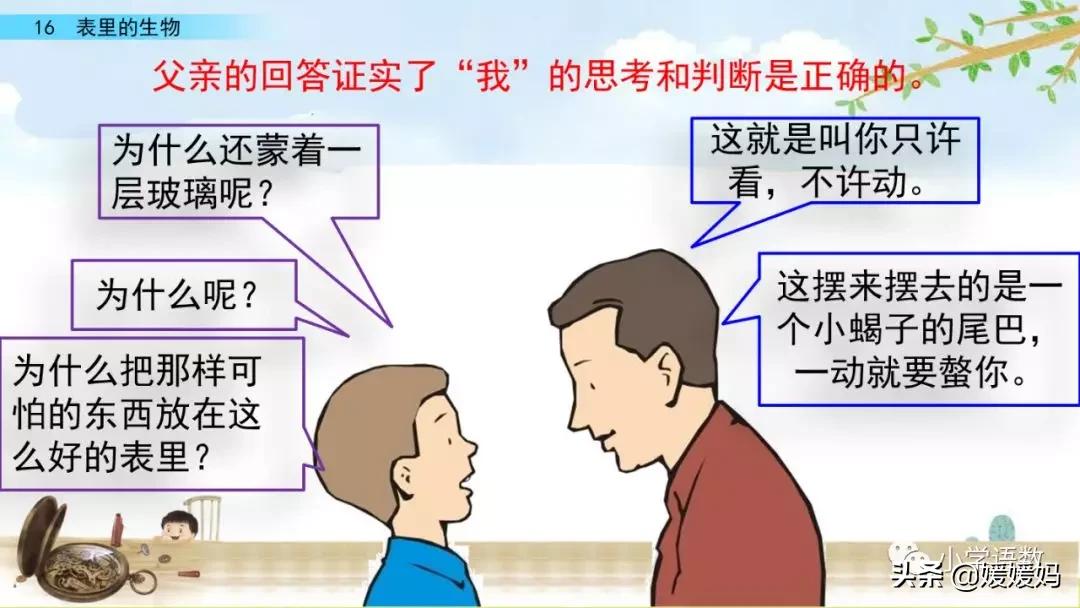 六年级下册语文表里的生物朗诵,六年级下册表里的生物小练笔400字