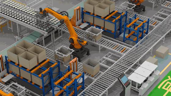 中国制造的黑灯工厂生产线,全球第一家黑灯工厂