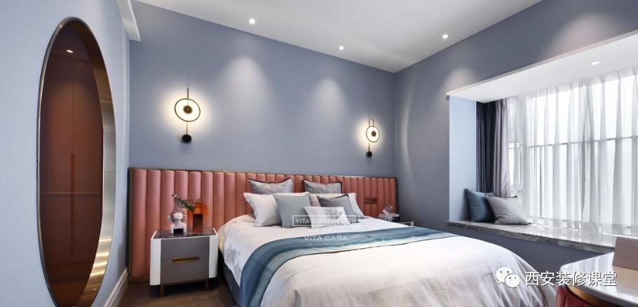 带飘窗窗帘盒最新款式,飘窗窗帘盒有几种做法