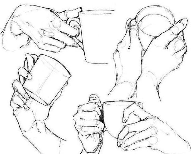 动漫人物手怎么画,画动漫人物手的画法