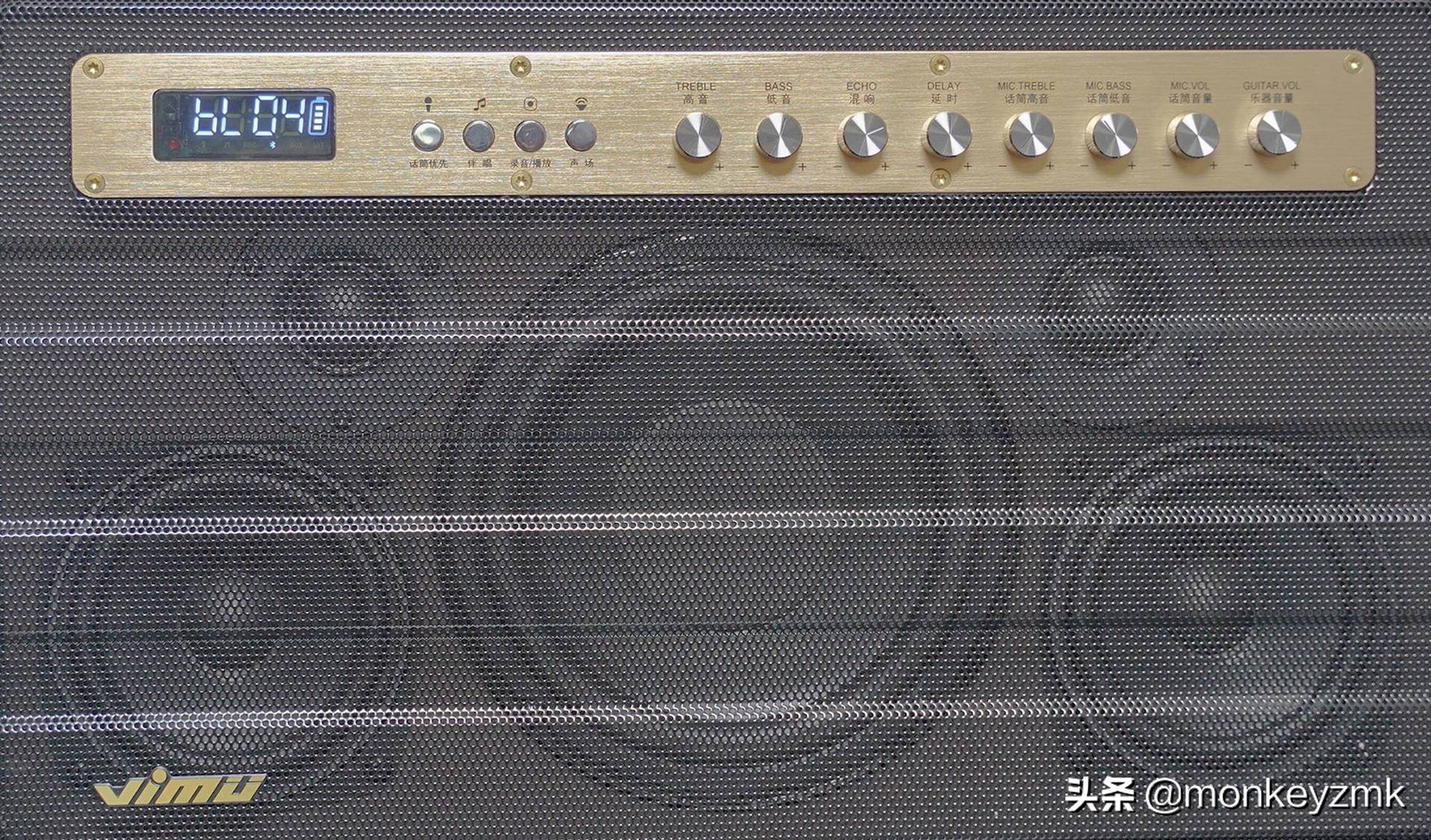 维妙k6l户外音响如何使用,便携k歌音箱评测