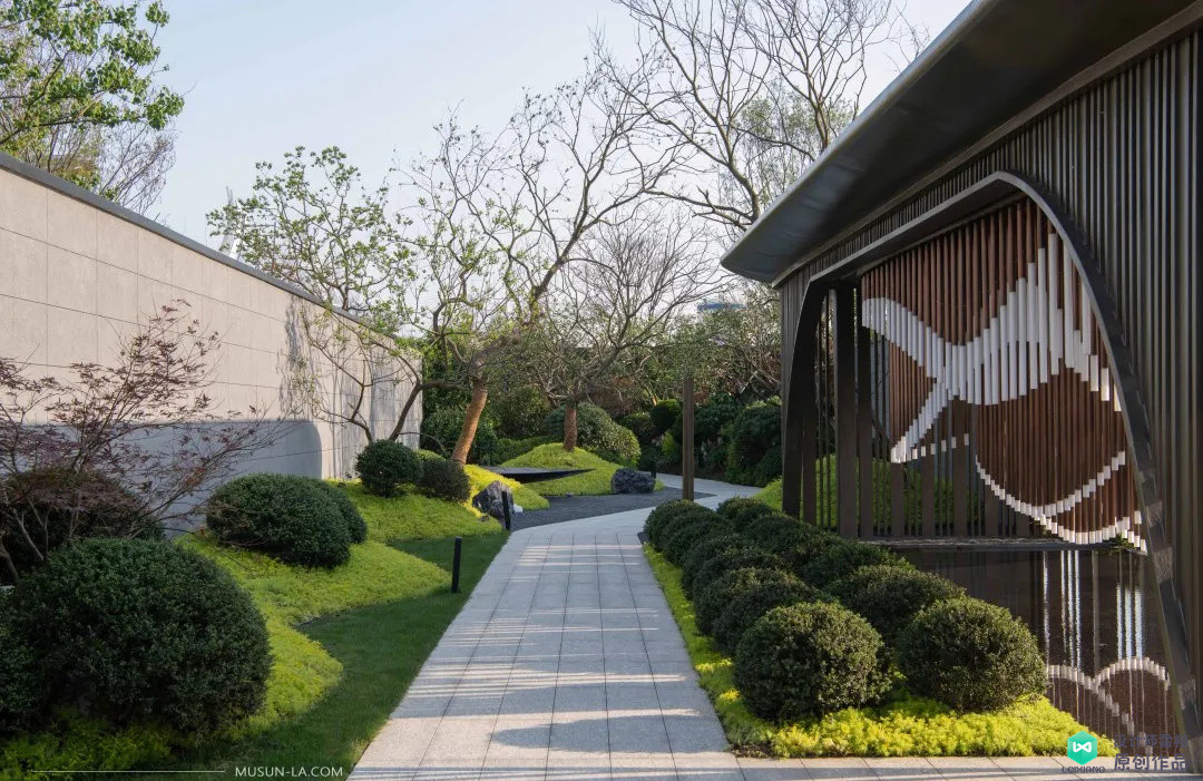 庭院大门正对墙面设计,庭院门不对入户门怎么设计