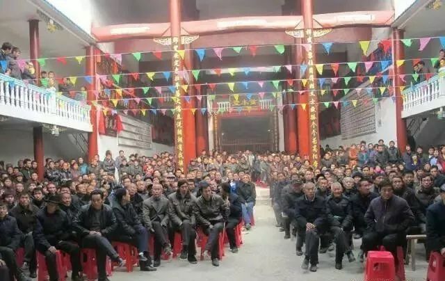 程氏宗亲清明祭祖合影,程氏宗亲最有钱的7个人