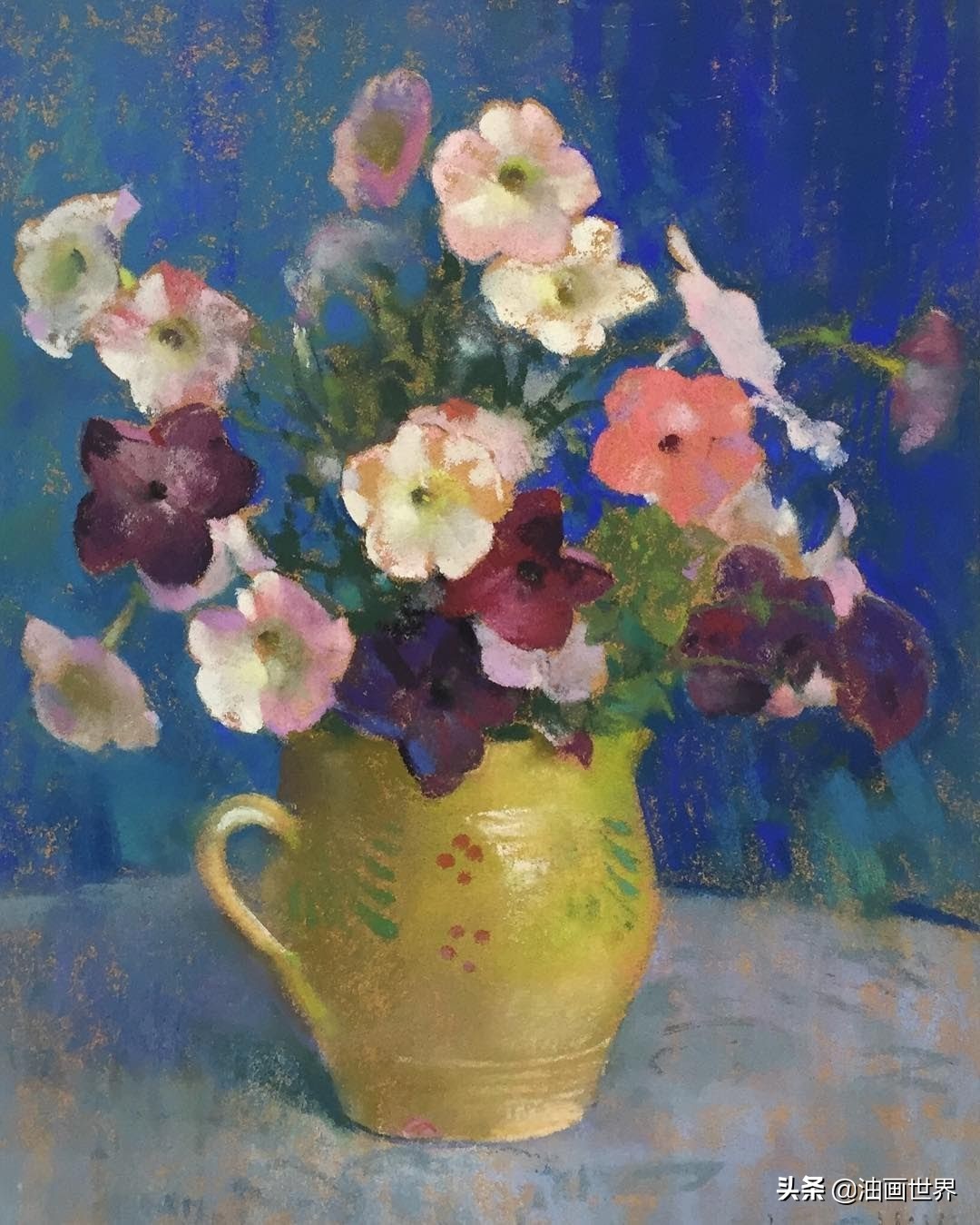 英国画家安妮静物花卉,美国女画家简莱特曼花卉作品