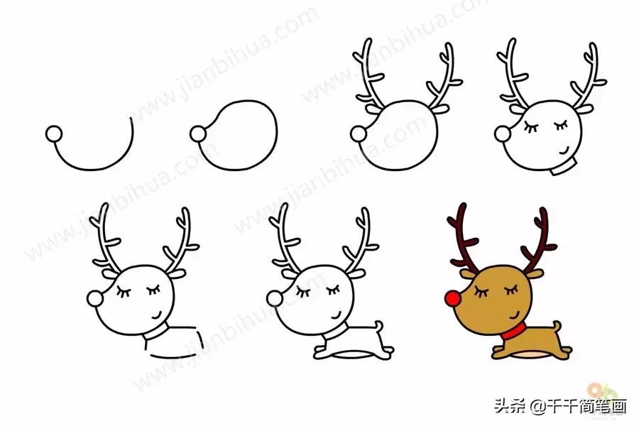 3-6岁儿童动物画入门教程,幼儿园动物画大全最简单