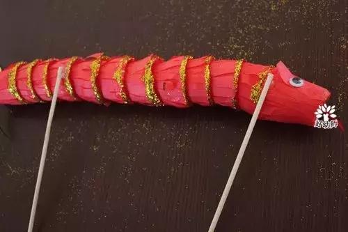 手工制作新年手工画,新年贺卡手工画2021年简单幼儿园