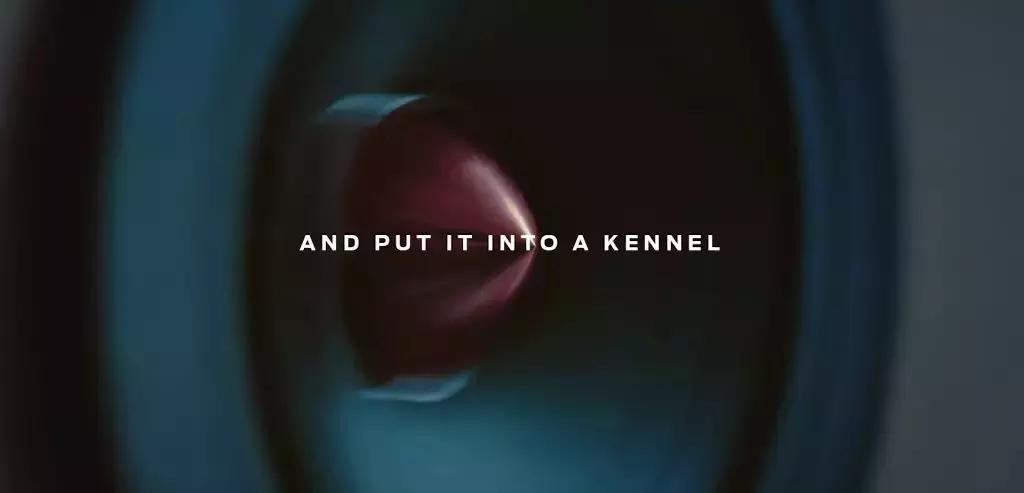 为了狗狗不被春节的鞭炮吓到,造汽车的福特公司造了一个狗窝