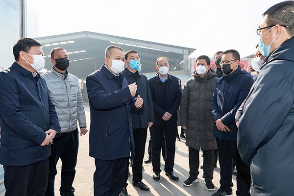 督导检查市场疫情防控,翼城县代县长刘锋检查疫情防控