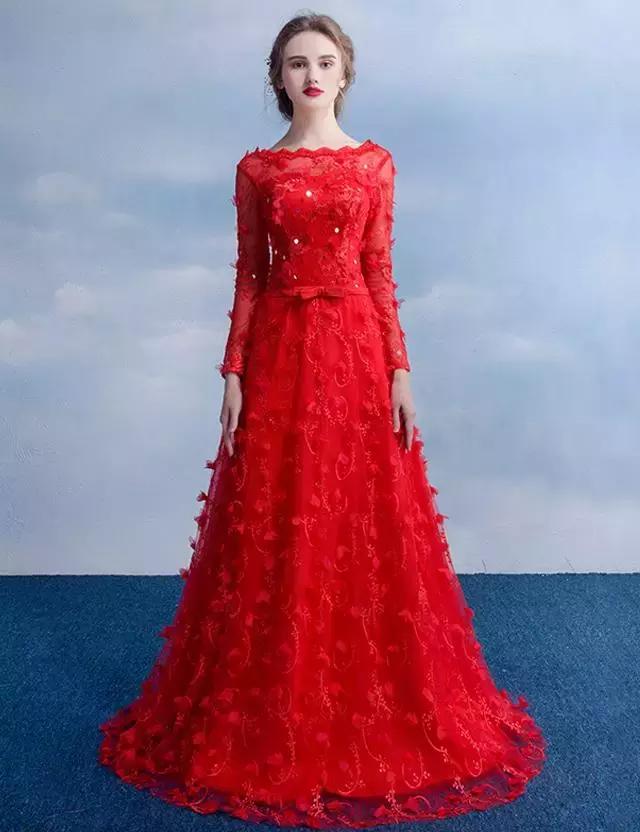 红色婚纱应该怎么搭配,红色礼服男士西装搭配