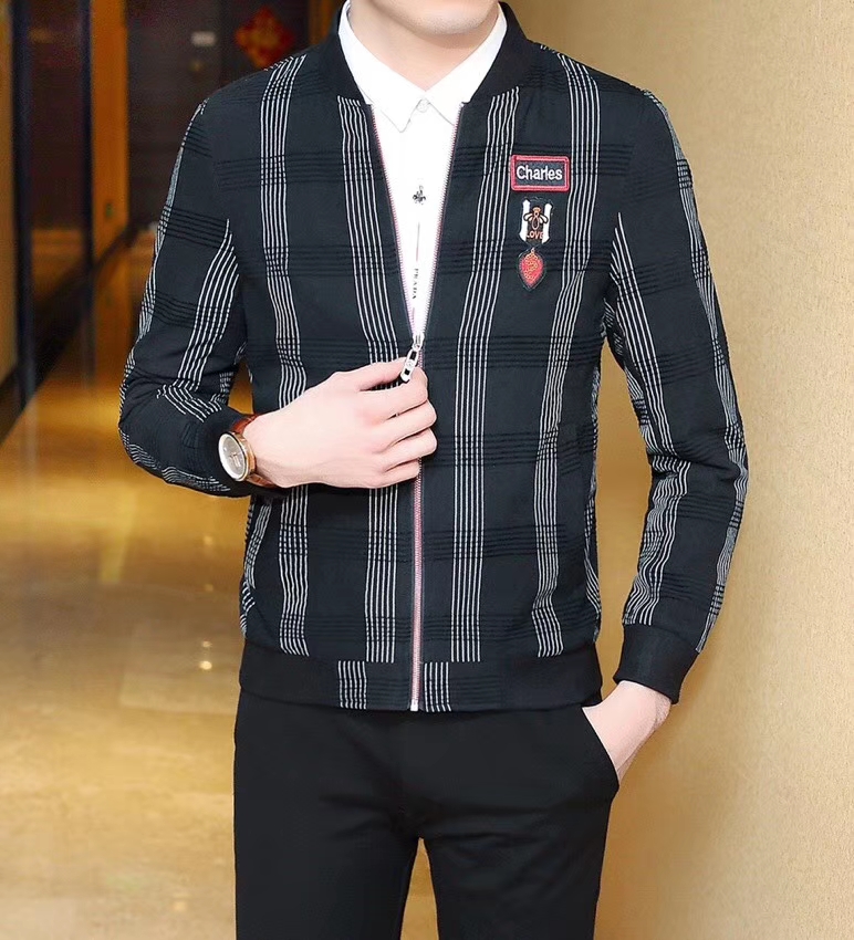 古驰巴宝莉男装,古驰花纹外衣