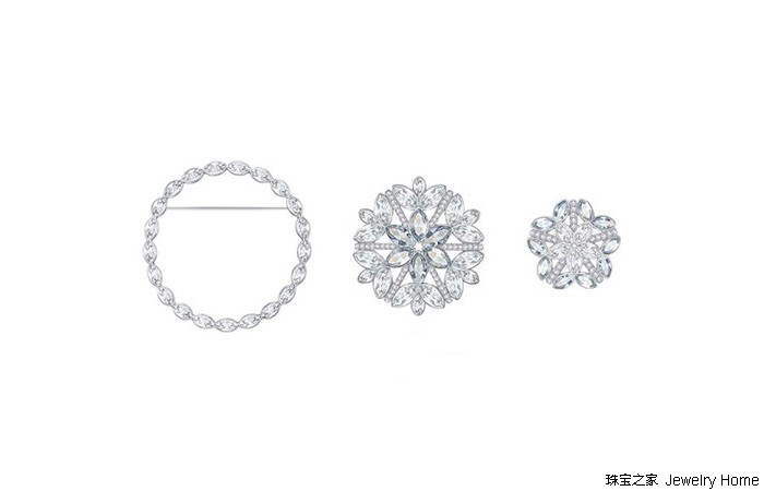 一大一小的胸针的正确戴法,一枚胸针穿出高级感