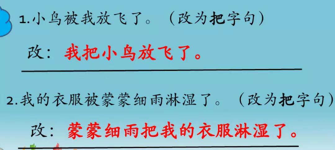 四年级小学语文句式转换归纳,小学语文必考题型句式转换技巧