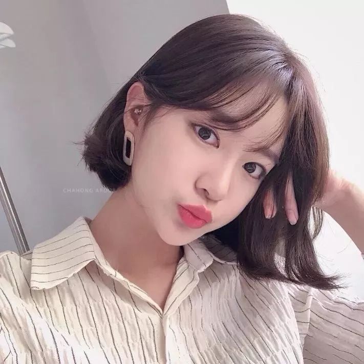 中长发锁骨发烫发中卷,初恋锁骨发中长发烫发