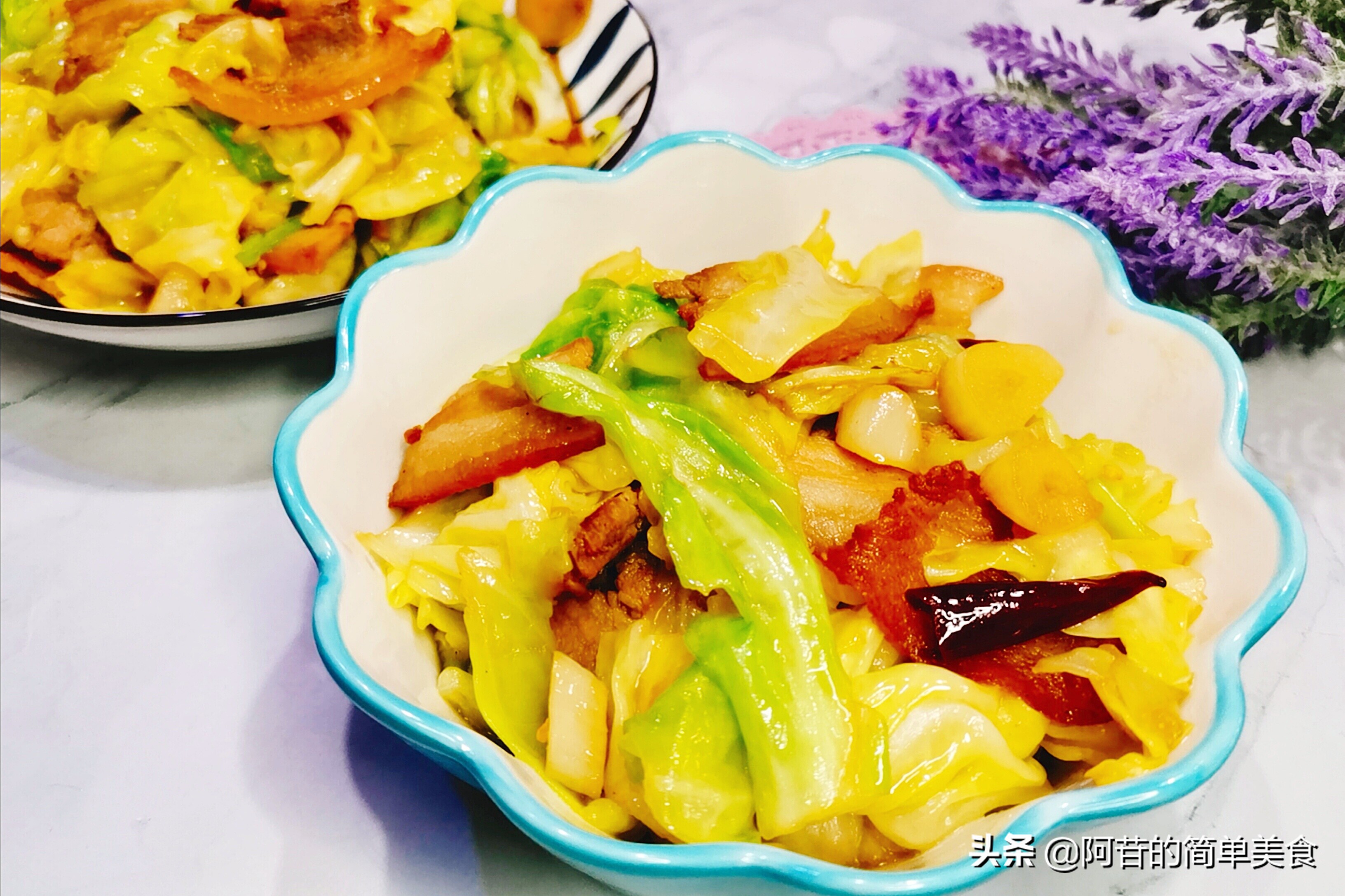 卷心菜炒五花肉的做法,卷心菜炒五花肉片做法大全